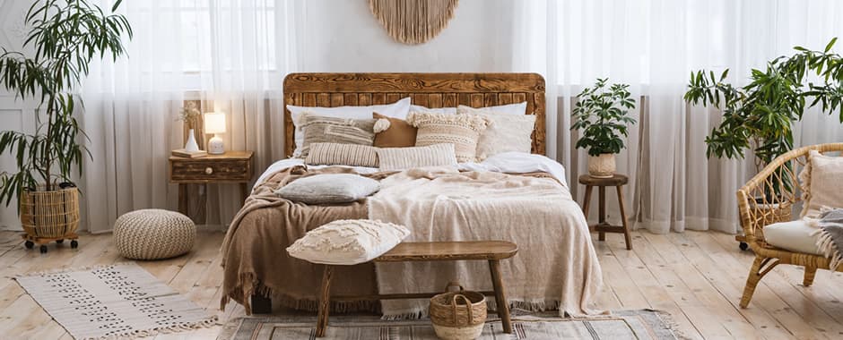 Inspiring rustic bedroom