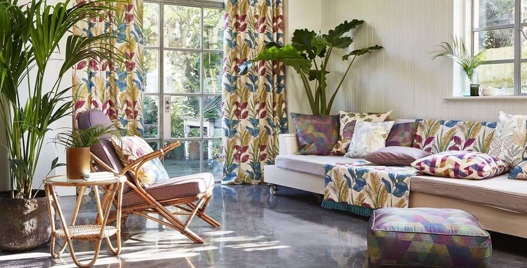 Vintage Tropical Interior