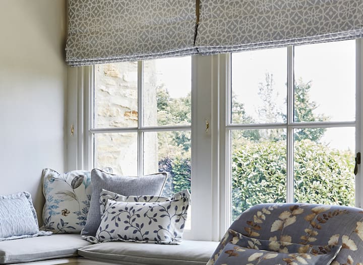 Roman Blinds for Conservatory