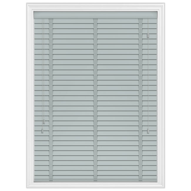 50mm Smoke Grey Wooden Blinds with Tapes, Quality at Cheap Online Prices