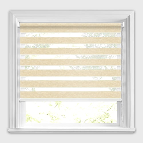 Caverley Hint Golden Beige Day & Night Blinds | Vision Blinds | Zebra ...