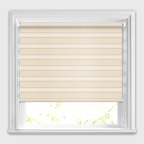 Dalby Touch Light Beige Semi-Sheer Day & Night Blinds | Zebra Blinds ...