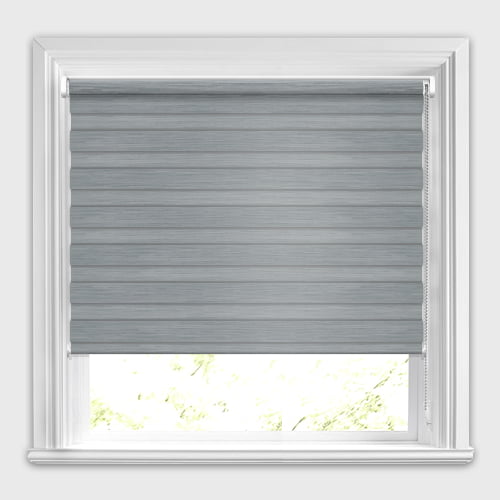 Holton Novo Slate Grey Blackout Day & Night Blinds | Vision Blinds ...