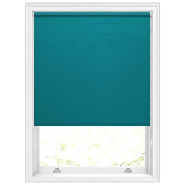 Multi Lux Jade Teal PVC Waterproof Roller Blinds