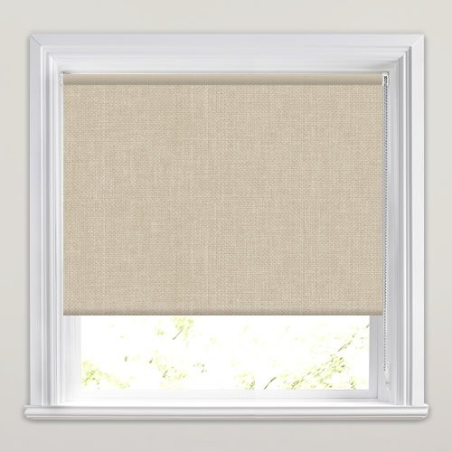 Sandy Beige Thick Woven Rustic Textured Conservatory Roller Blinds